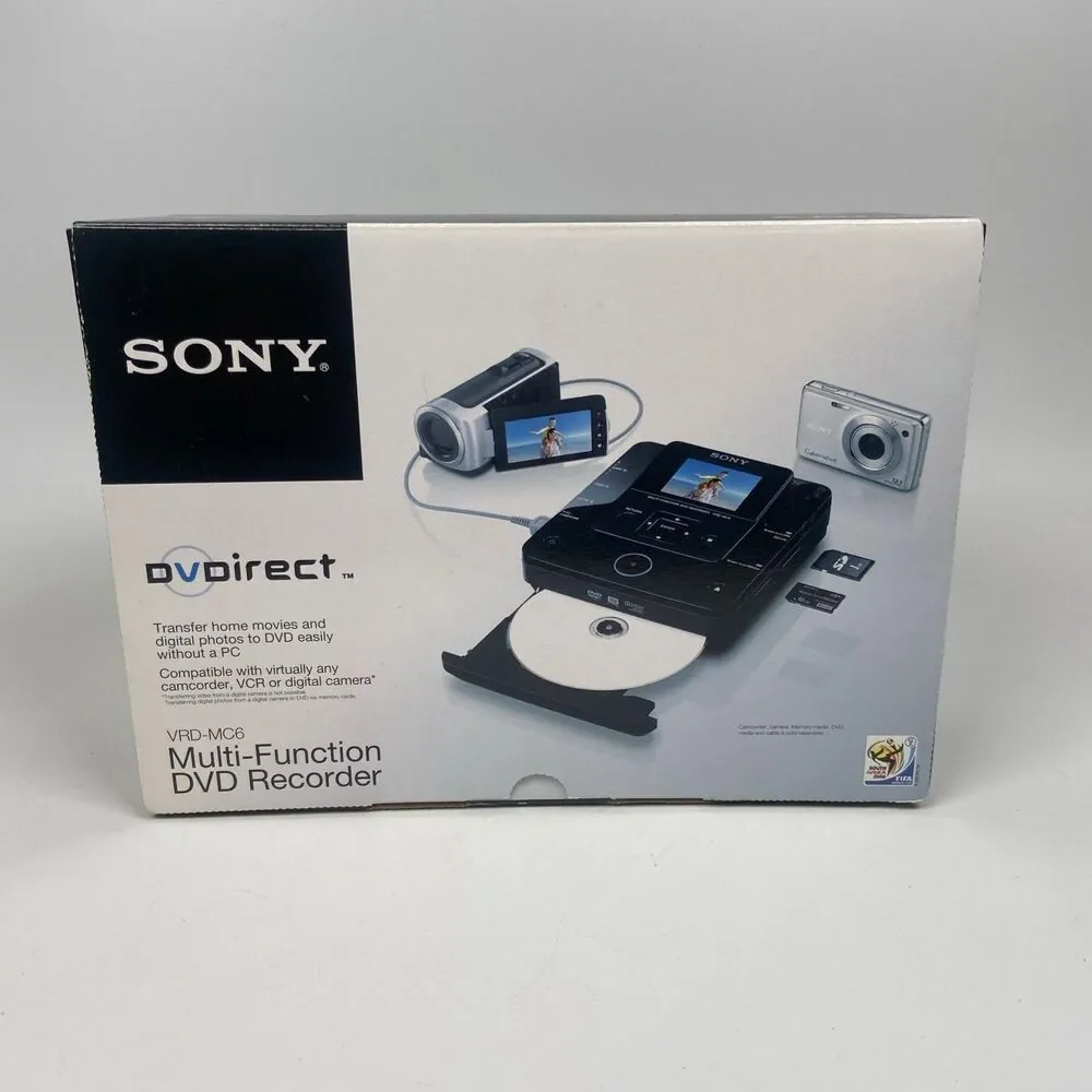 SONY DVD Recorder DVDirect VRD-MC6 Multi-fuction Transfer to DVD